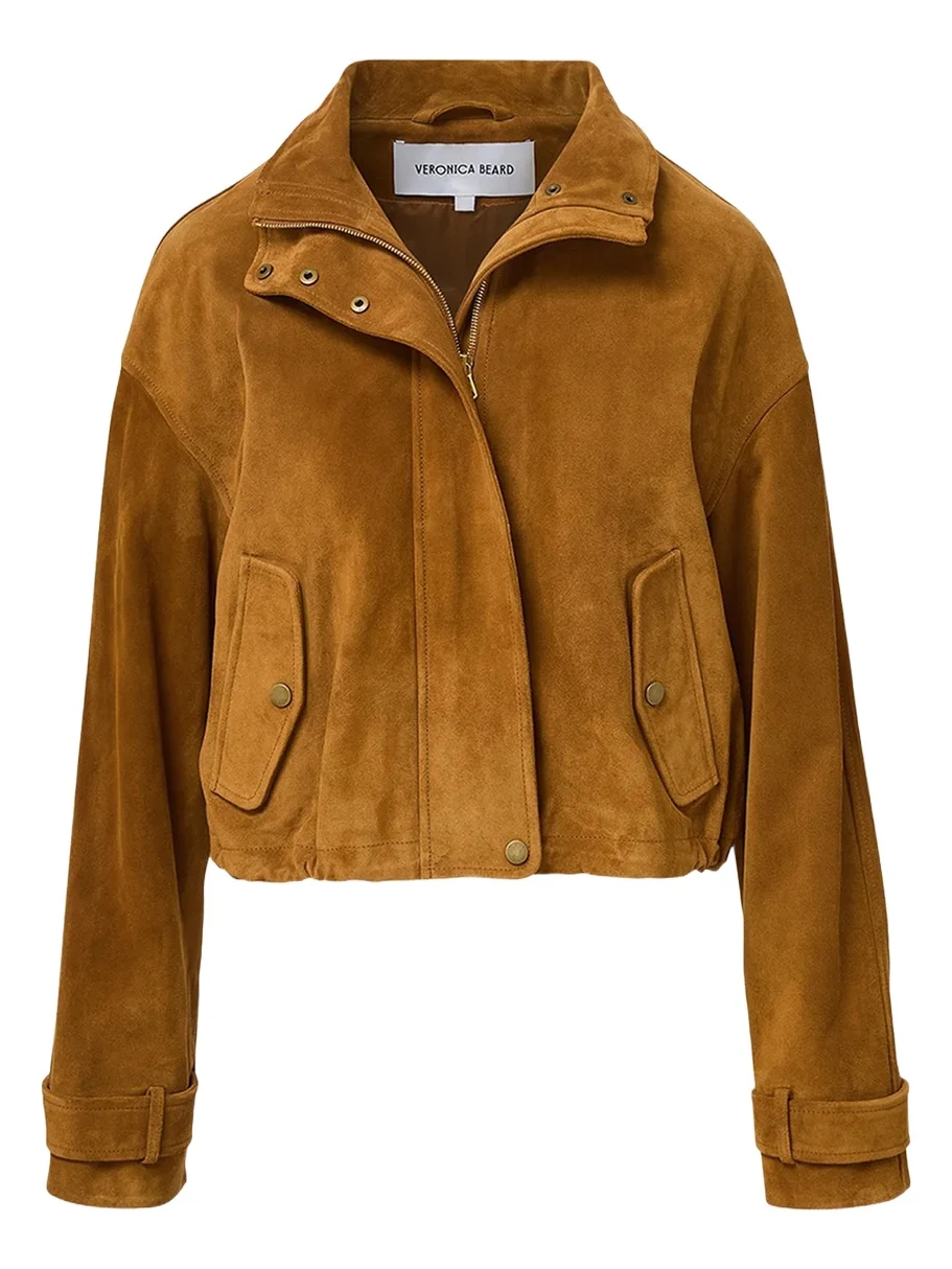 Veronica Beard Bateman Suede Jacket