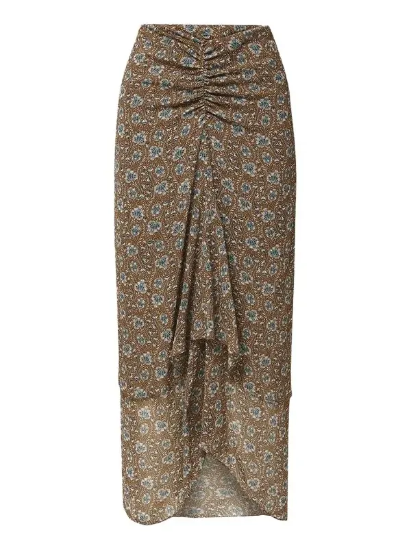 Limani Floral Midi Skirt Limani Floral Midi Skirt