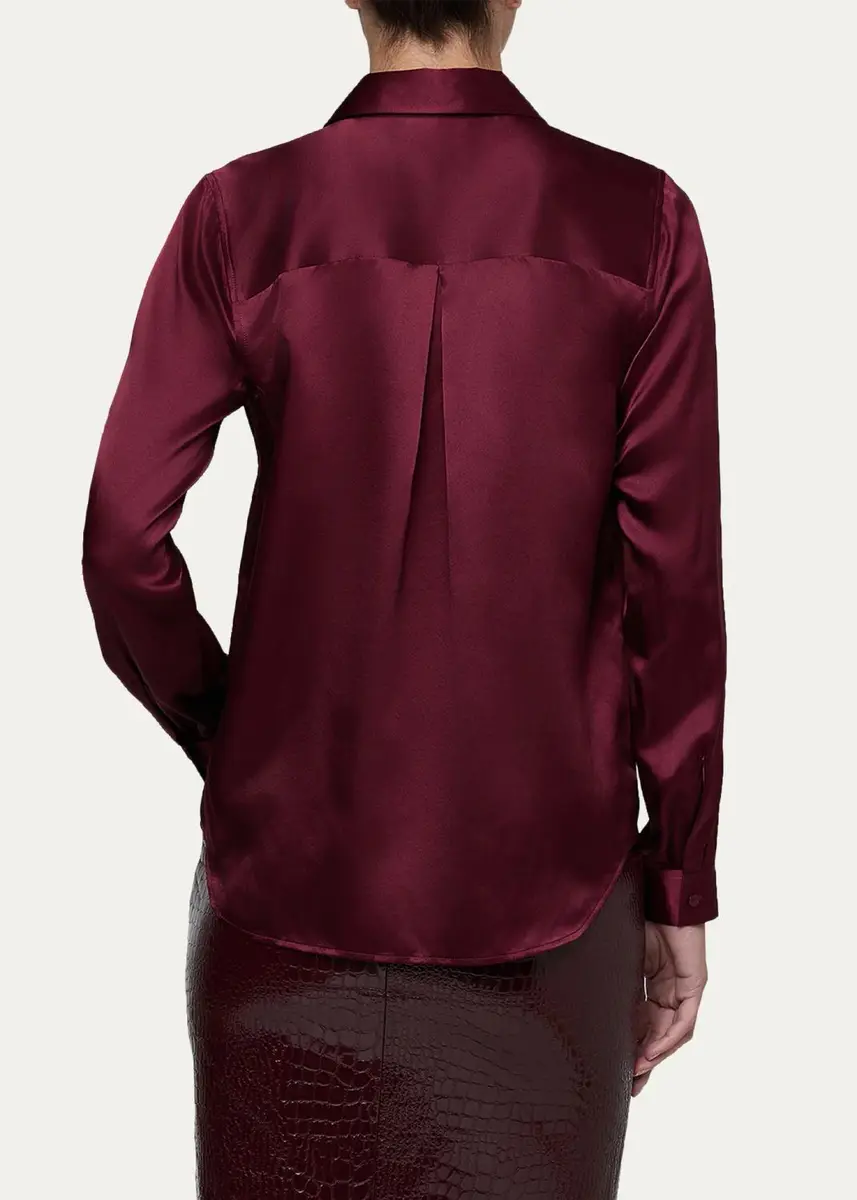 L'Agence Tyler Long-Sleeve Blouse | Thumbnail 3 L'Agence Tyler Long-Sleeve Blouse | Thumbnail 3
