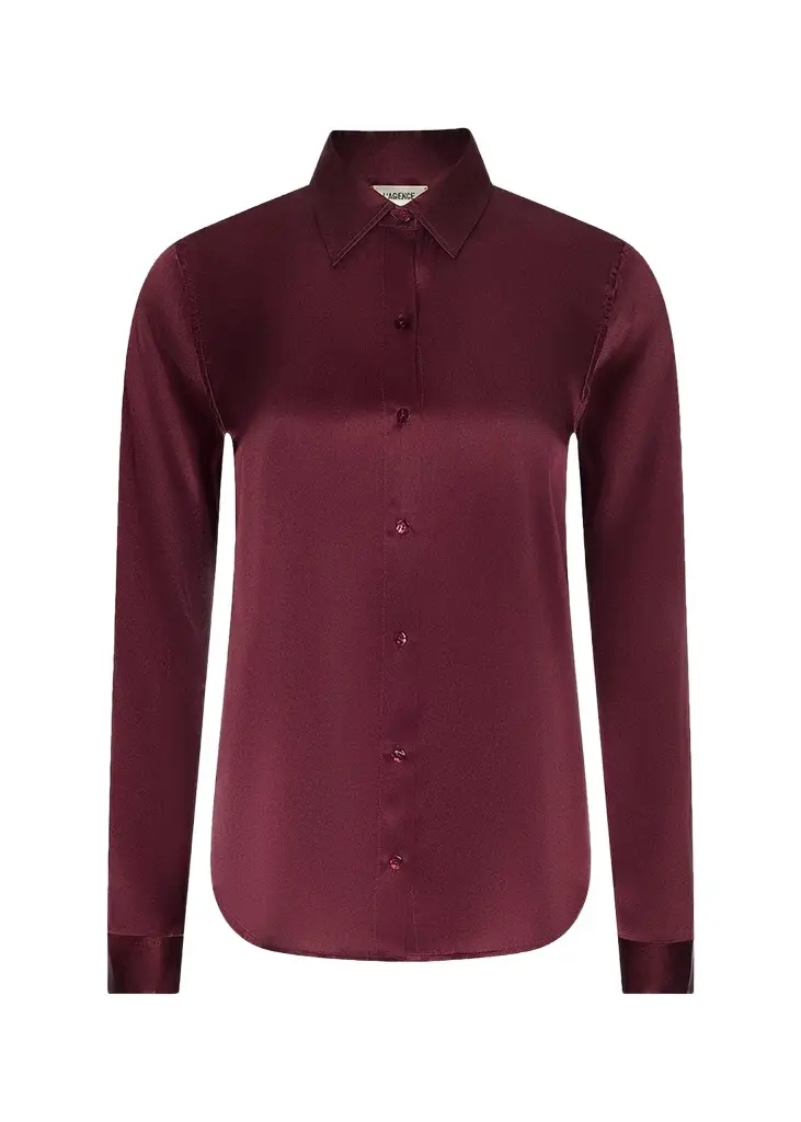 L'Agence Tyler Long-Sleeve Blouse