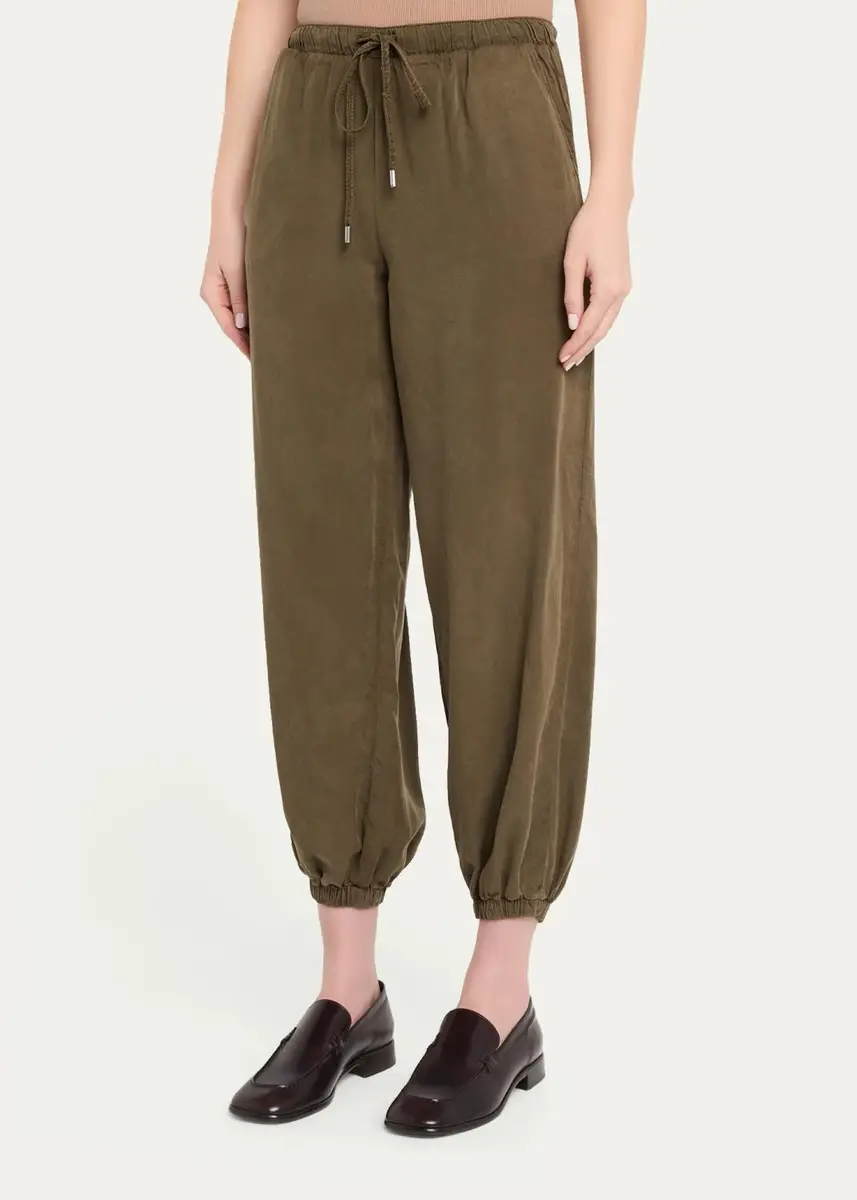 L'Agence Kimiko Drawstring Jogger Pants | Thumbnail 4
