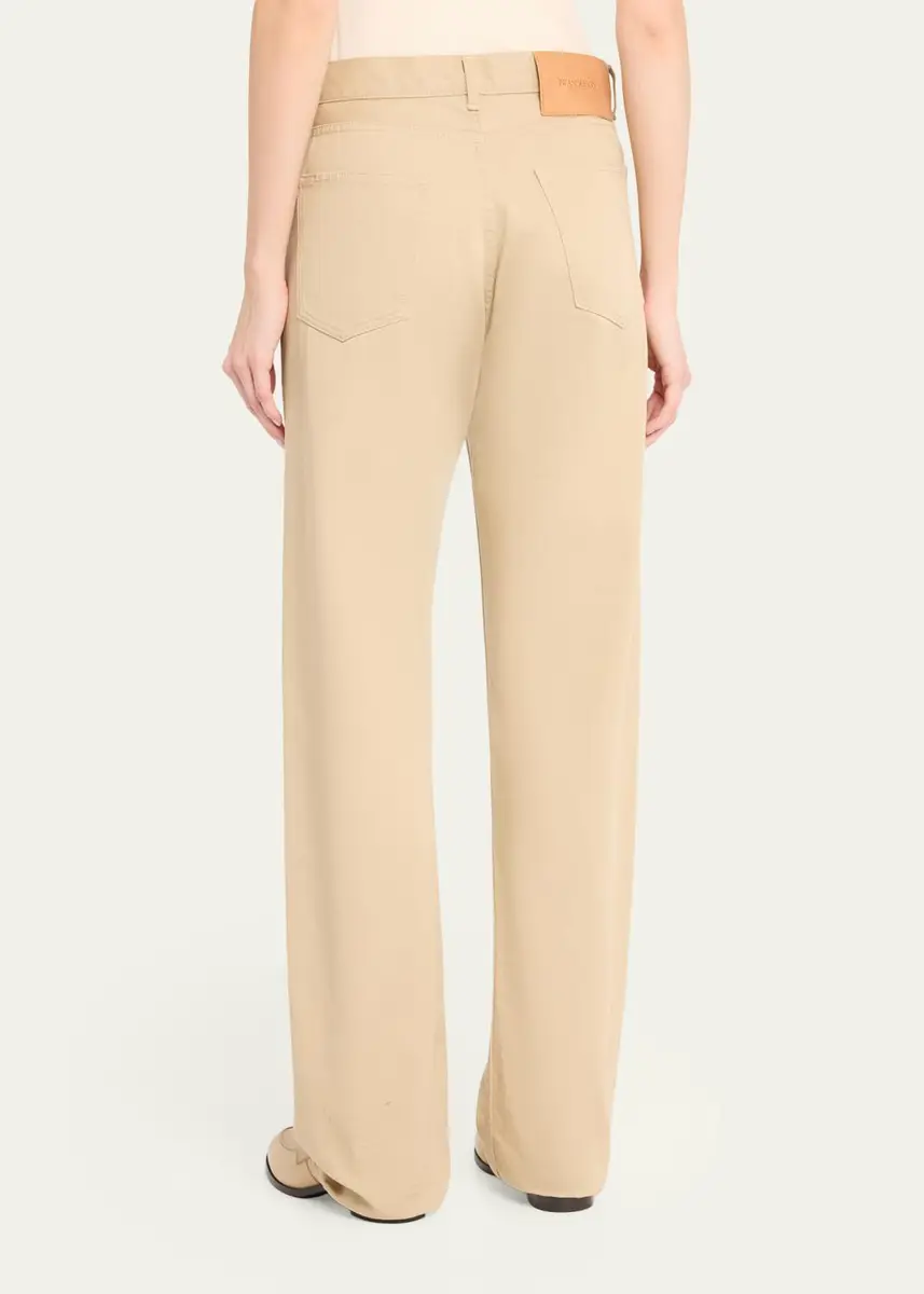 JW Anderson Mid-Rise Straight-Leg Jeans | Thumbnail 3 JW Anderson Mid-Rise Straight-Leg Jeans | Thumbnail 3