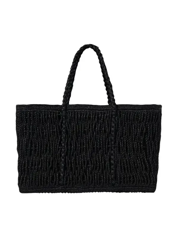 The Row Georgica Tote Bag in Woven Raffia