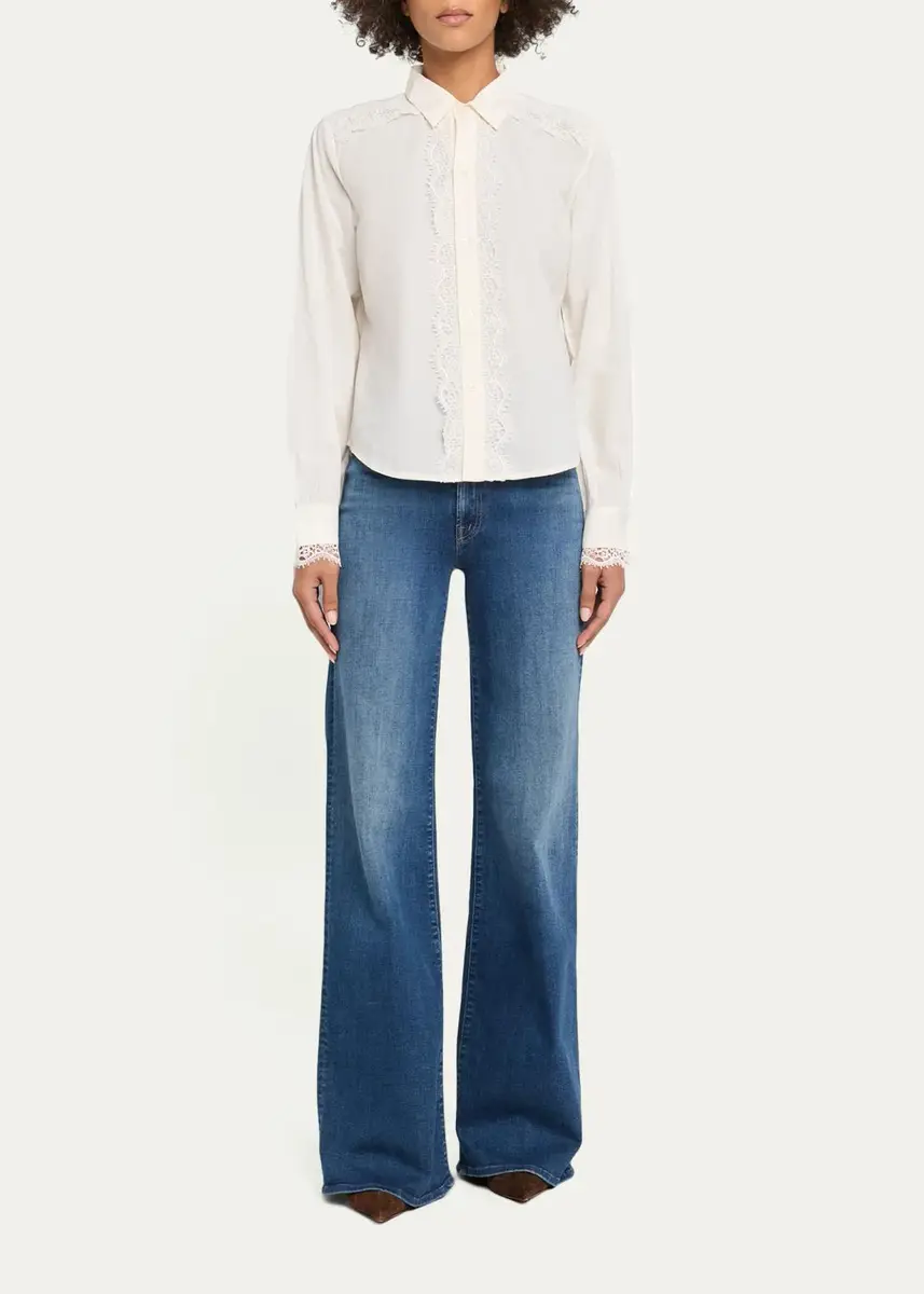 Mother The Headup Honey Button-Front Shirt | Thumbnail 2 Mother The Headup Honey Button-Front Shirt | Thumbnail 2