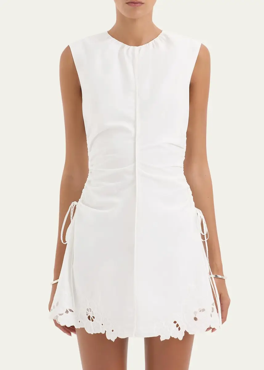 SIR. Klara Ruched Mini Dress | Thumbnail 5