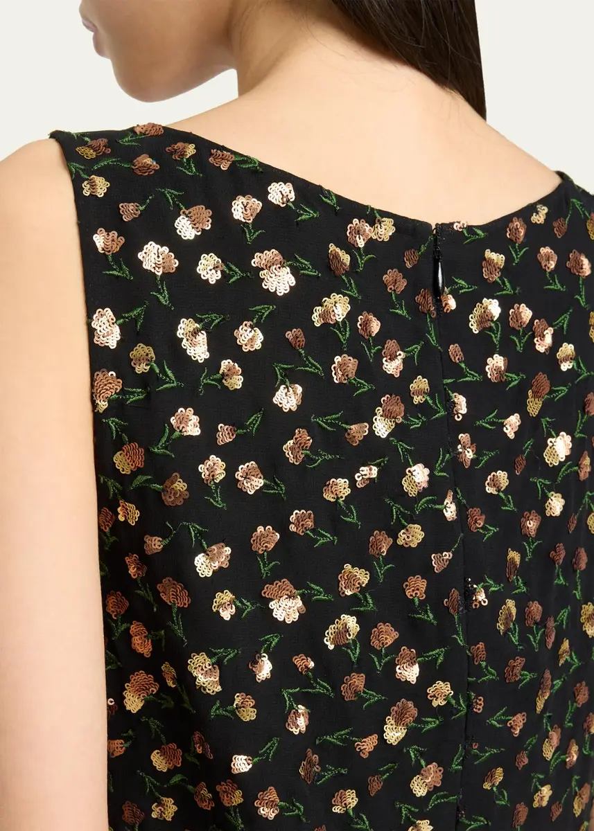 Dries Van Noten Floral Embellished Scoop-Neck Tank Top | Thumbnail 5 Dries Van Noten Floral Embellished Scoop-Neck Tank Top | Thumbnail 5