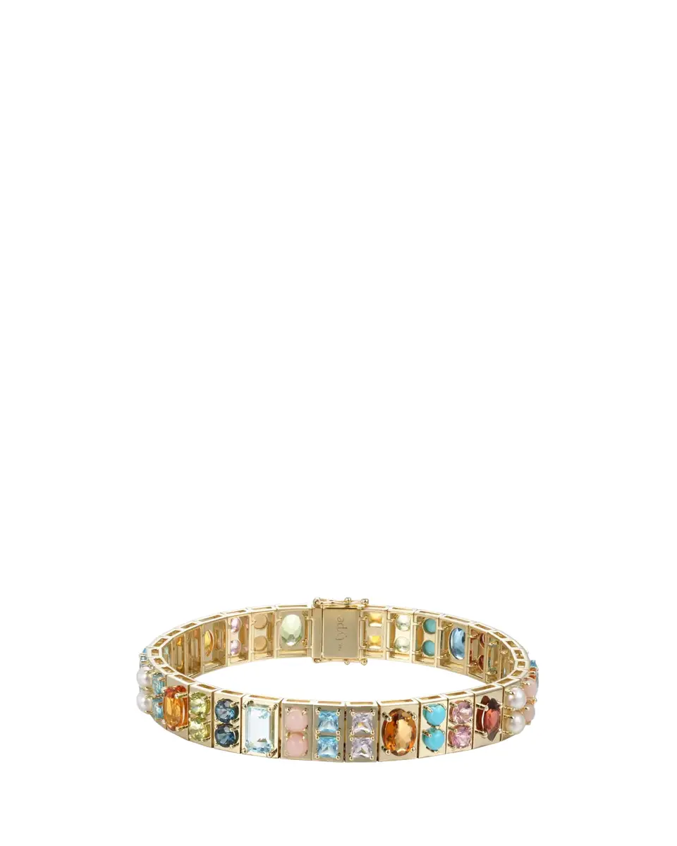 Type Jewelry LEGGO Double Multi-Stone Bracelet | Thumbnail 2 Type Jewelry LEGGO Double Multi-Stone Bracelet | Thumbnail 2