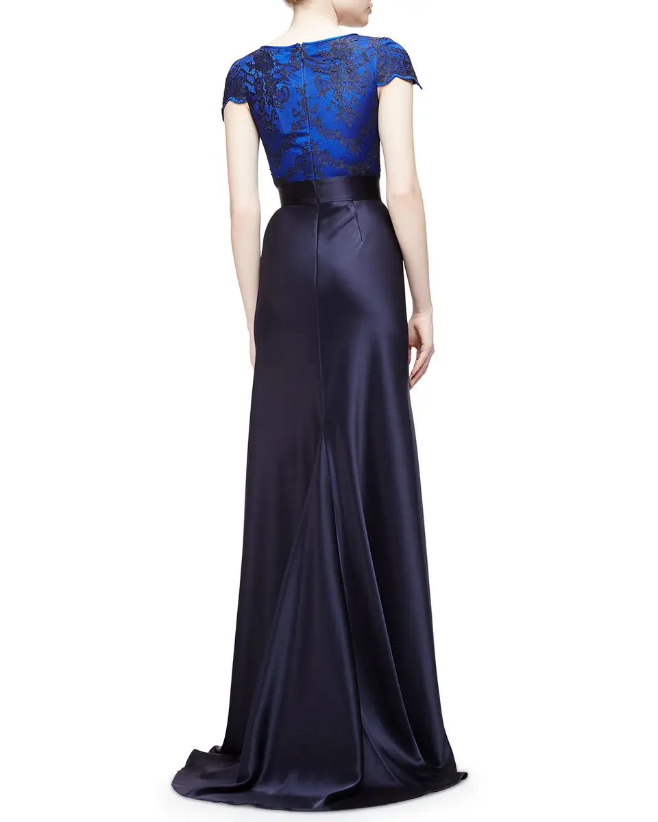 Chiara Boni La Petite Robe Voca Strapless Satin Bodycon Midi Dress | Thumbnail 6