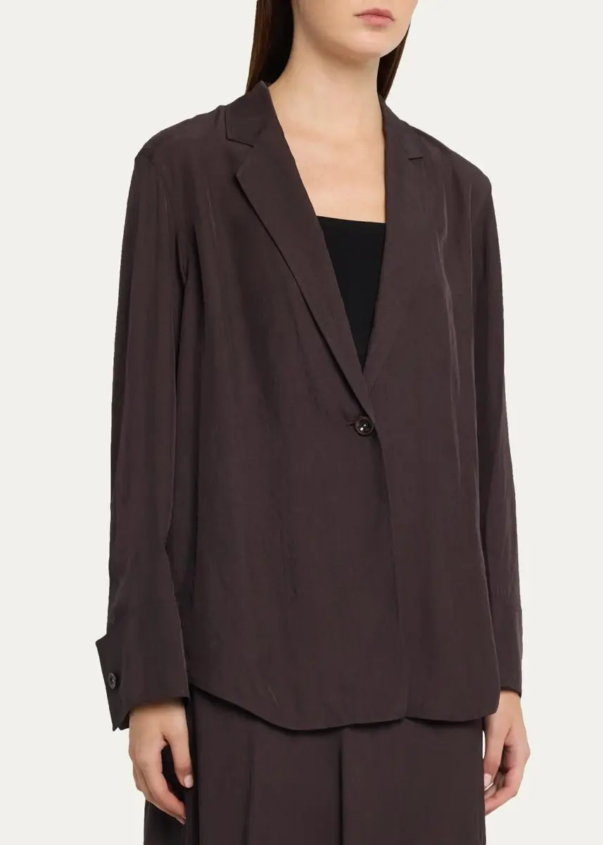 Theory Airy Single-Breasted Blazer | Thumbnail 4 Theory Airy Single-Breasted Blazer | Thumbnail 4