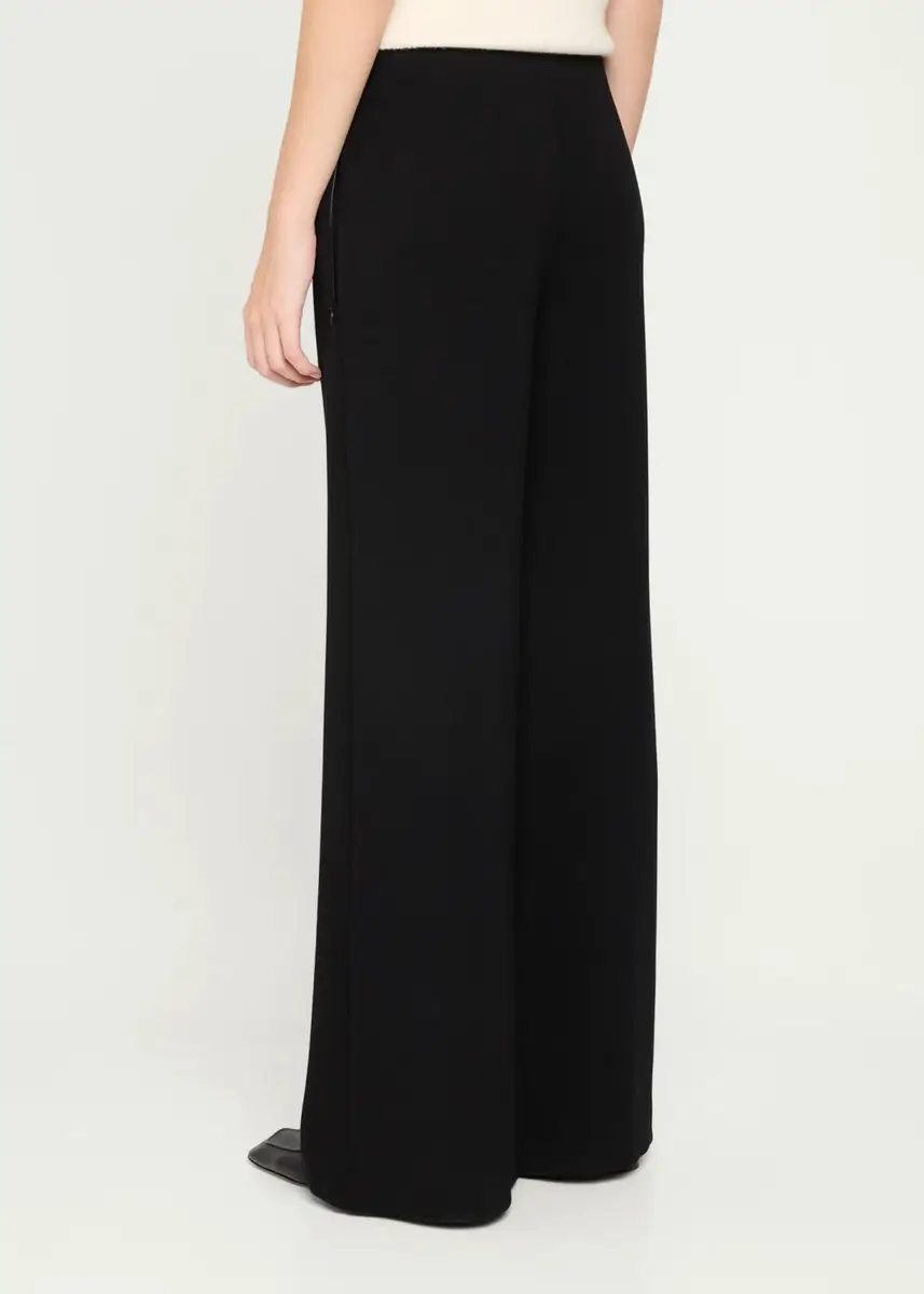 Theory Wide-Leg Knit Pants | Thumbnail 3 Theory Wide-Leg Knit Pants | Thumbnail 3