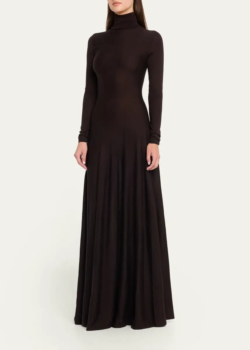 Adam Lippes Naomi Cashmere Knit Turtleneck Dress | Thumbnail 4 Adam Lippes Naomi Cashmere Knit Turtleneck Dress | Thumbnail 4