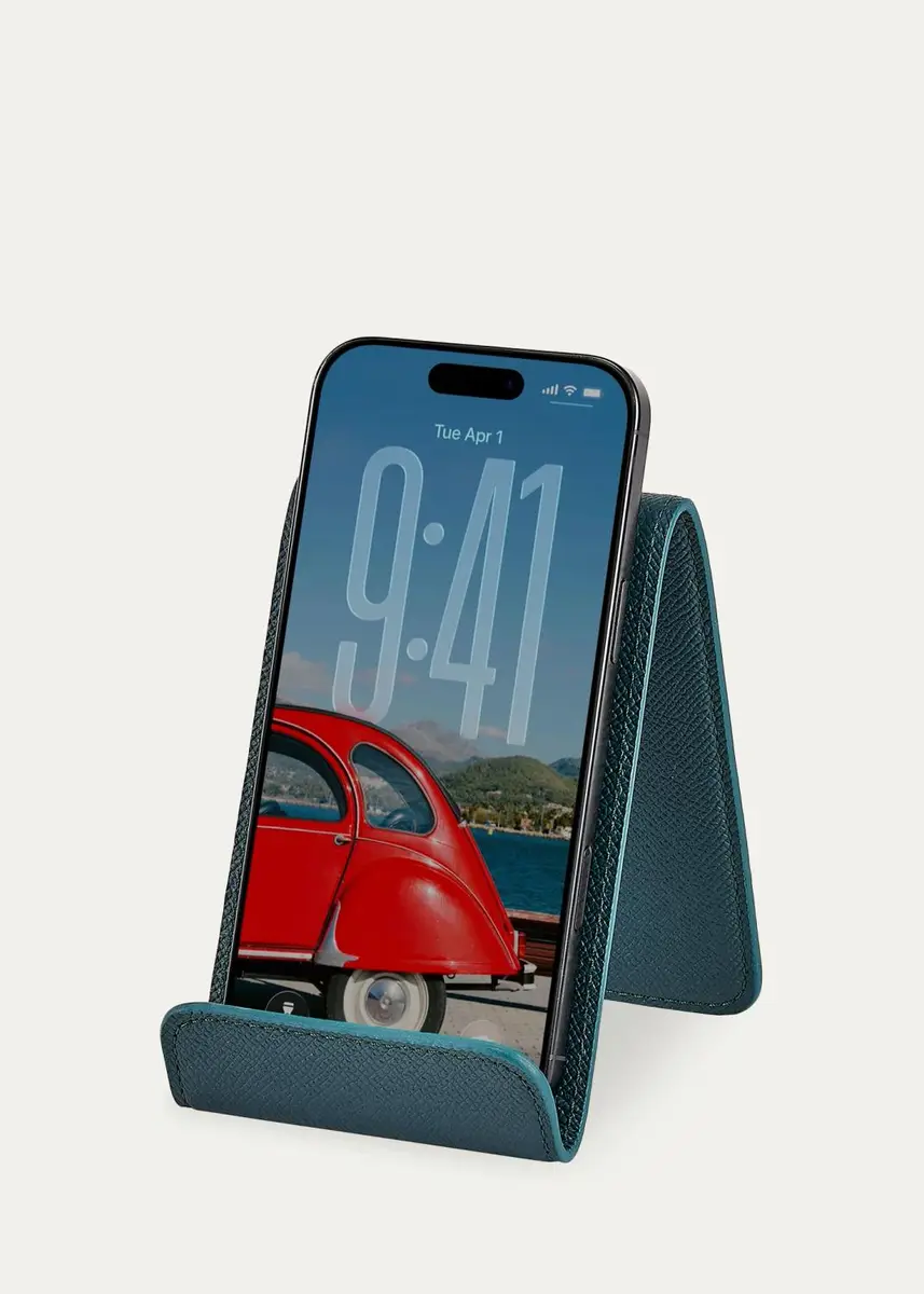 Graphic Image Leather Phone/Tablet Holder | Thumbnail 3 Graphic Image Leather Phone/Tablet Holder | Thumbnail 3