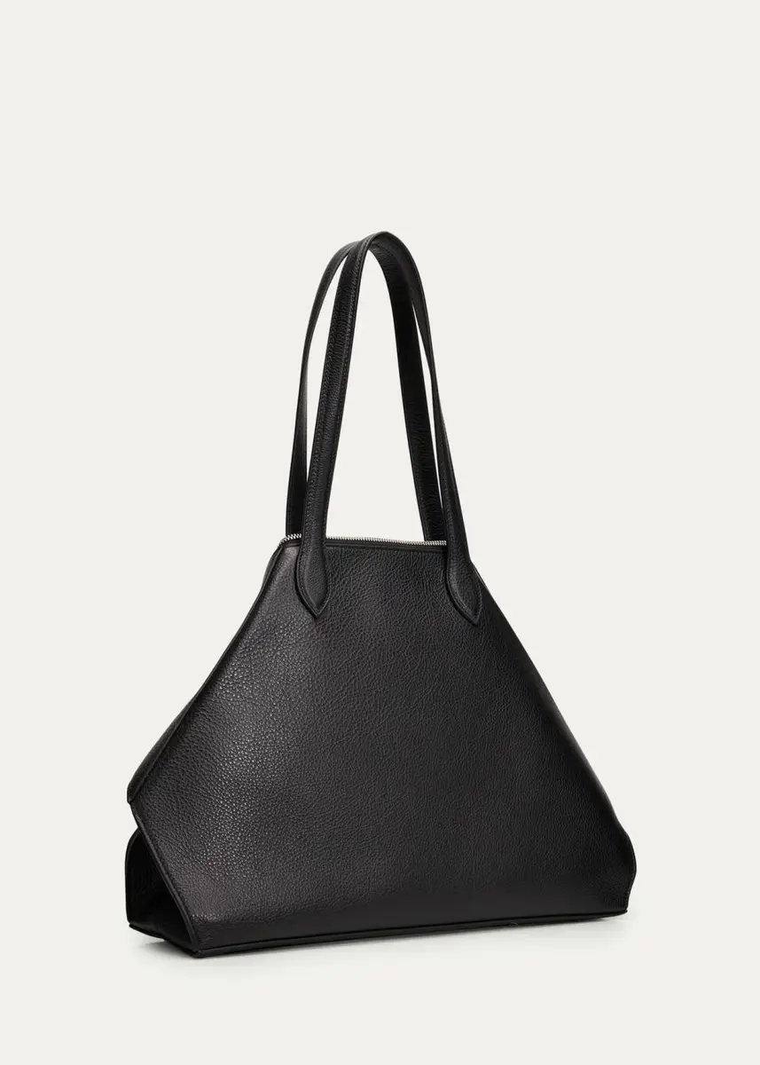 Aesther Ekme Fold Grain Leather Geometric Tote Bag | Thumbnail 2 Aesther Ekme Fold Grain Leather Geometric Tote Bag | Thumbnail 2