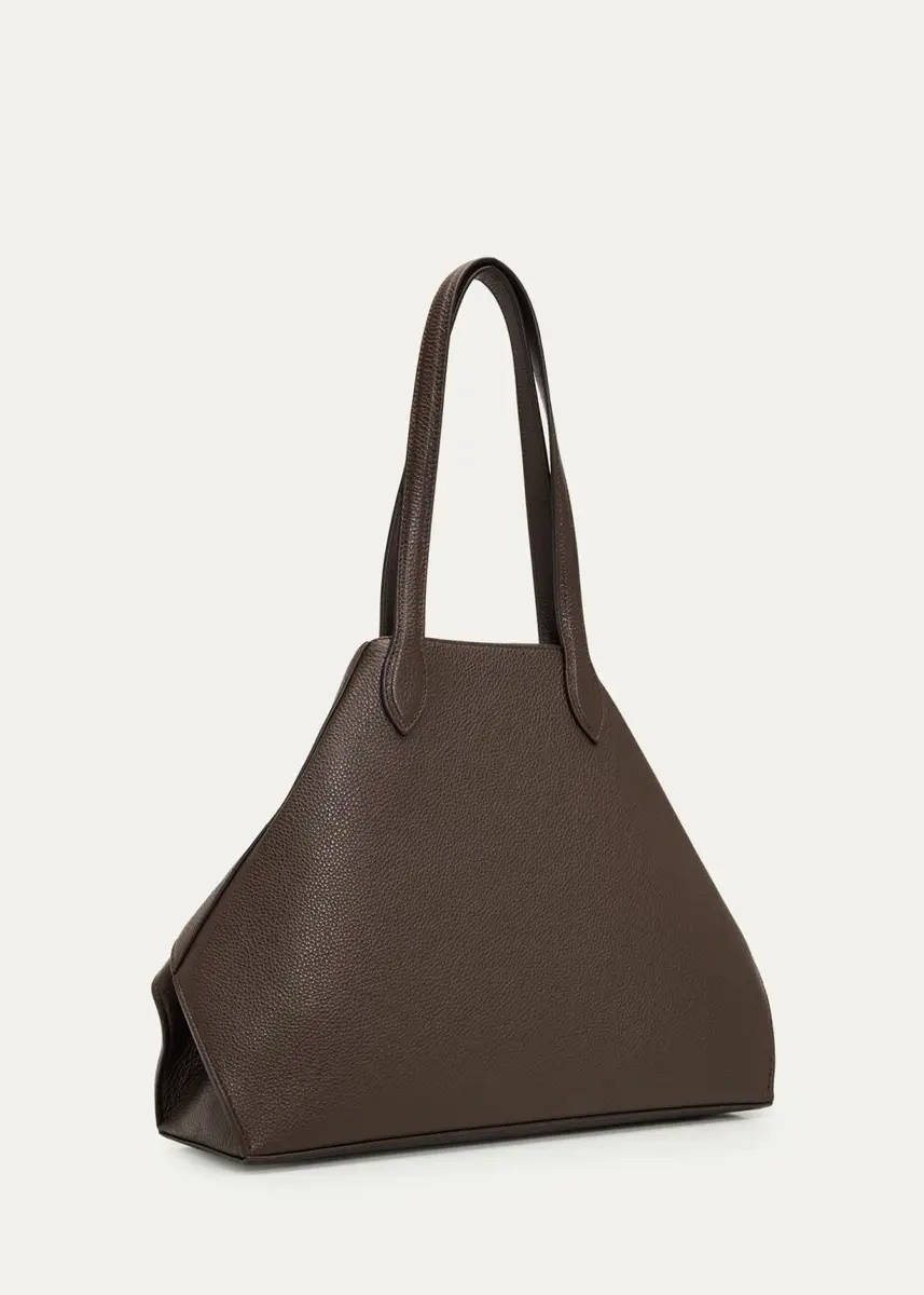 Aesther Ekme Fold Grain Leather Geometric Tote Bag | Thumbnail 5 Aesther Ekme Fold Grain Leather Geometric Tote Bag | Thumbnail 5