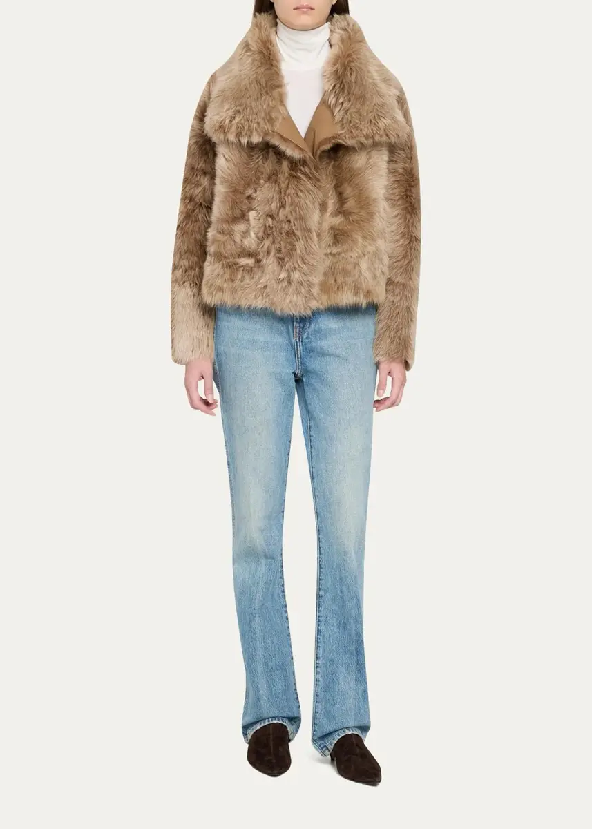 Yves Salomon Toscana Shearling Short Jacket | Thumbnail 2