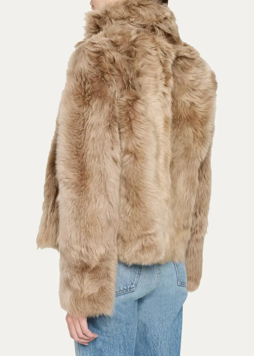 Yves Salomon Toscana Shearling Short Jacket | Thumbnail 3