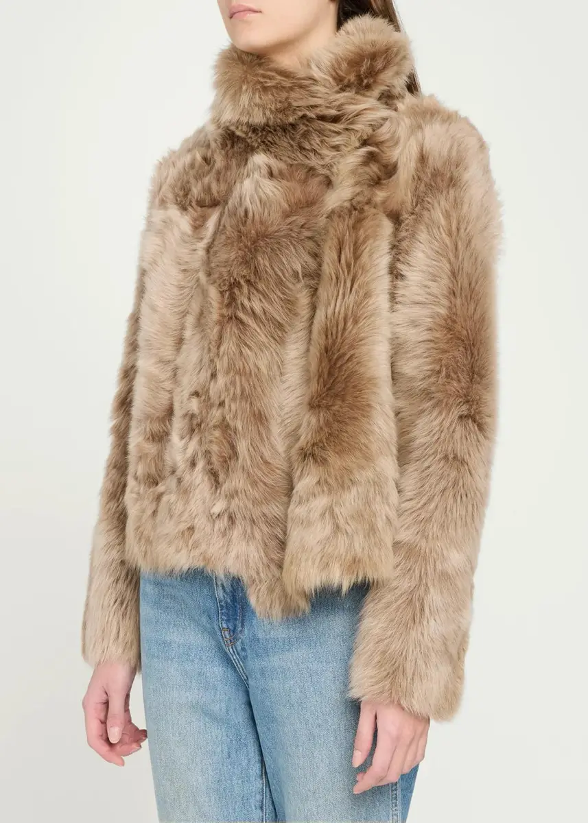 Yves Salomon Toscana Shearling Short Jacket | Thumbnail 4