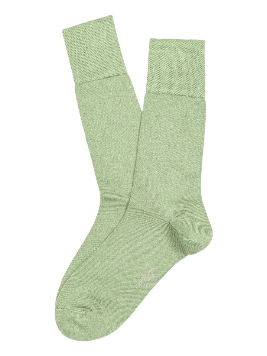 Marcoliani Men's Solid Crew Socks