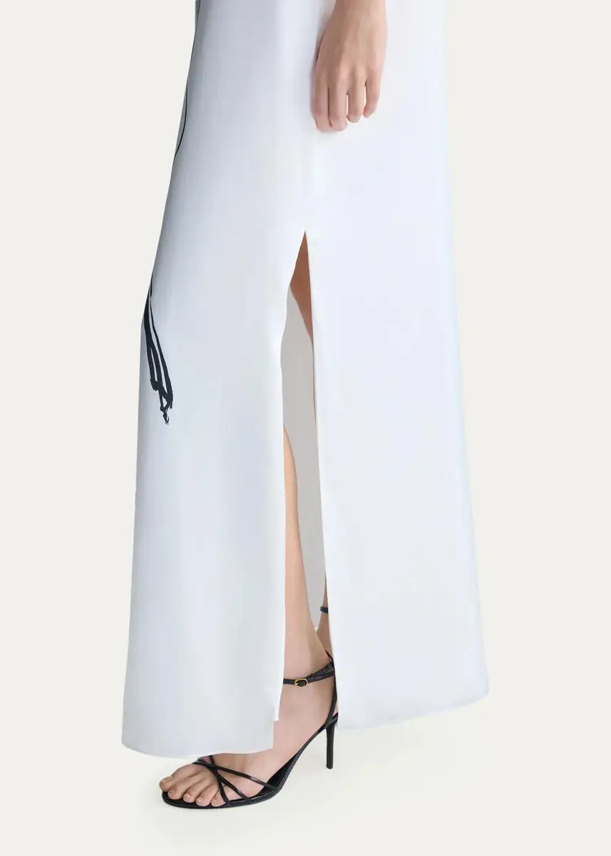 Diane von Furstenberg Saskia Draped Floral Silk Maxi Dress | Thumbnail 5 Diane von Furstenberg Saskia Draped Floral Silk Maxi Dress | Thumbnail 5