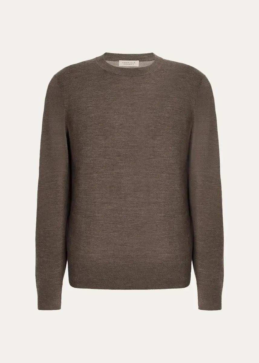 Gabriela Hearst Men's Palco Wool Sweater | Thumbnail 6 Gabriela Hearst Men's Palco Wool Sweater | Thumbnail 6