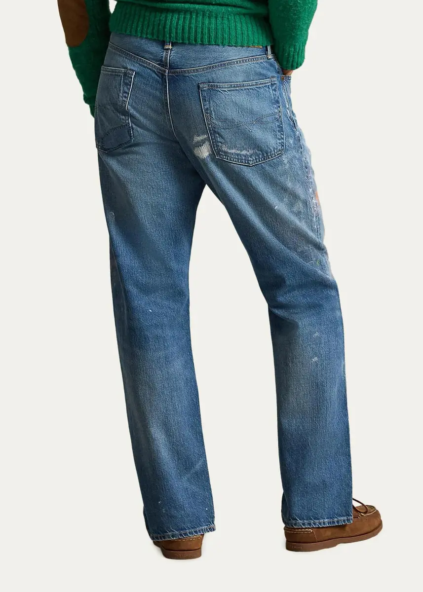Polo Ralph Lauren Men's Vintage Classic Distressed Jean | Thumbnail 3