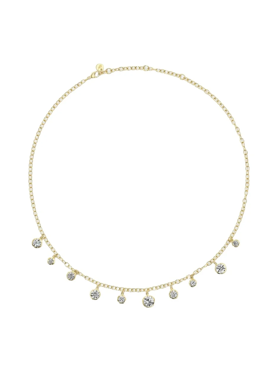 18K Desert Diamond Rose-Cut Necklace 18K Desert Diamond Rose-Cut Necklace