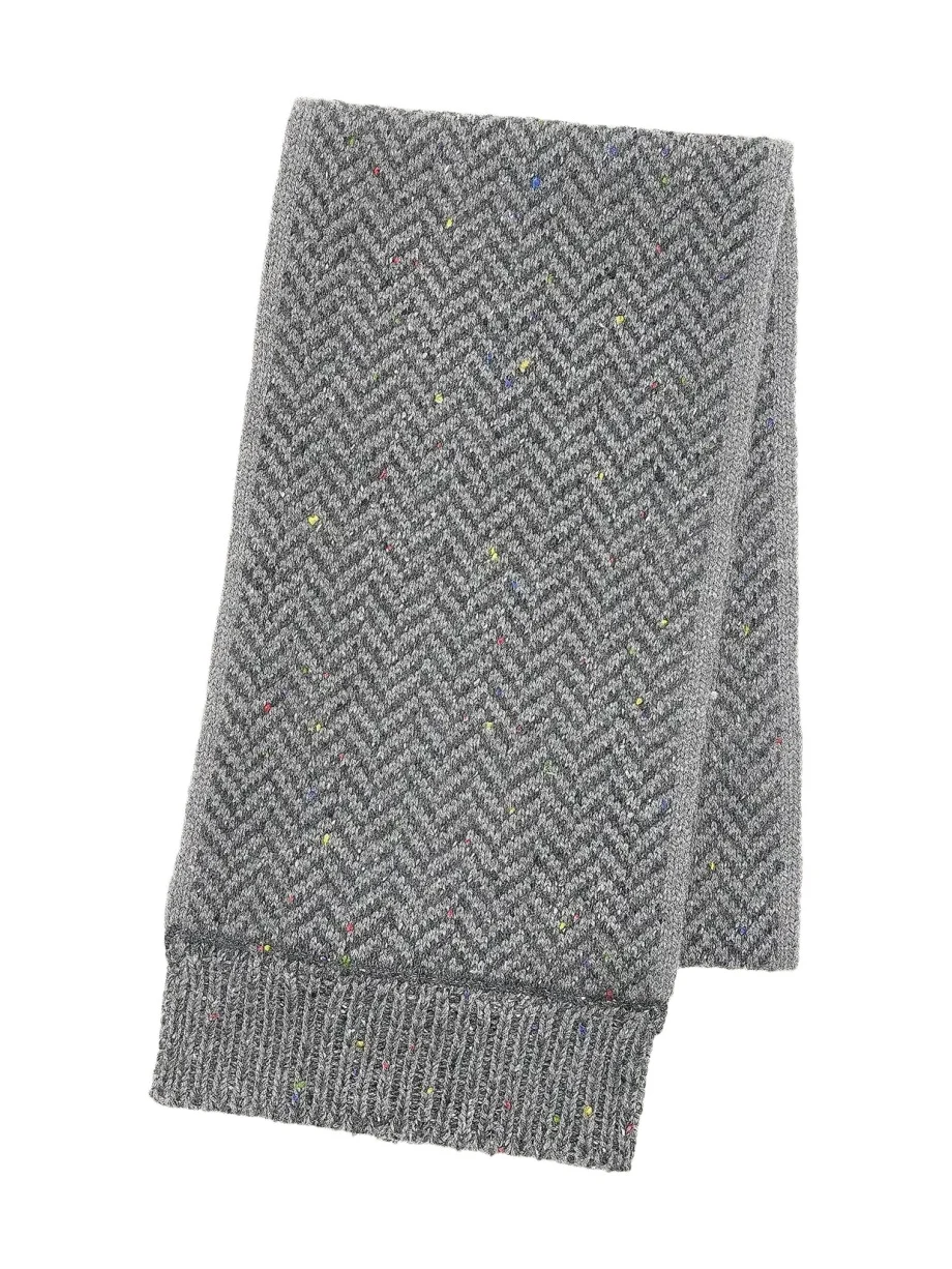 Gabriela Hearst Stanza Herringbone Cashmere Scarf