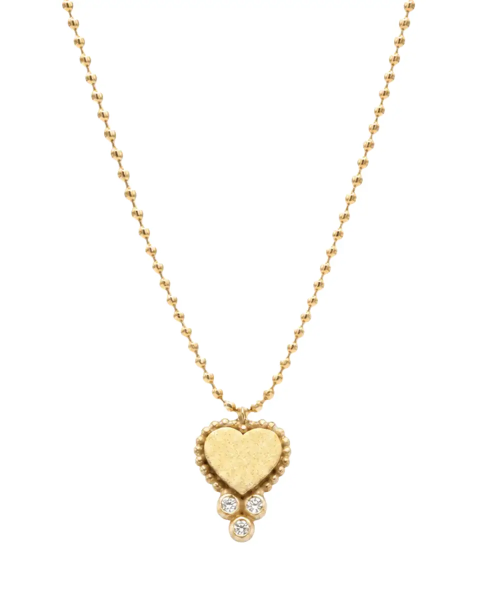 L’Atelier Nawbar 18K Diamond Amore Pendant Necklace | Thumbnail 2 L’Atelier Nawbar 18K Diamond Amore Pendant Necklace | Thumbnail 2