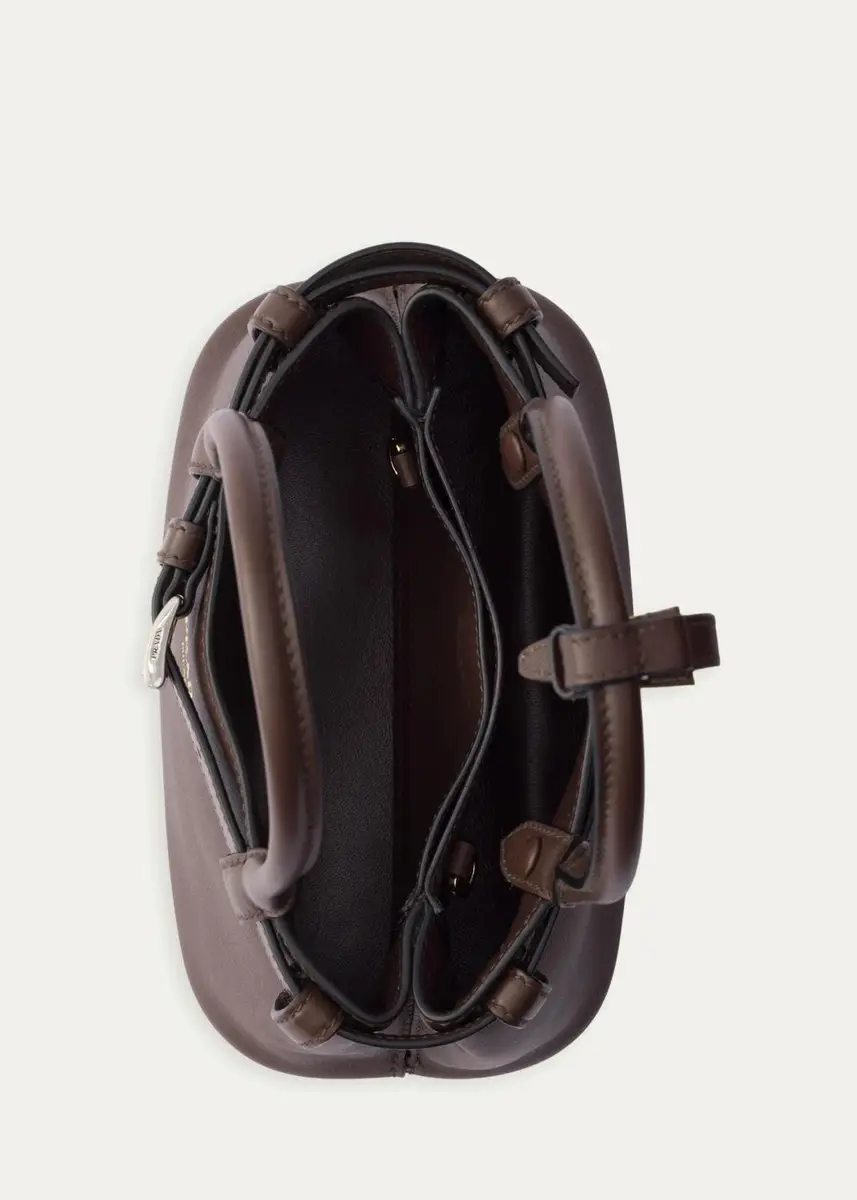 Prada Buckle Small Leather Top-Handle Bag | Thumbnail 4 Prada Buckle Small Leather Top-Handle Bag | Thumbnail 4