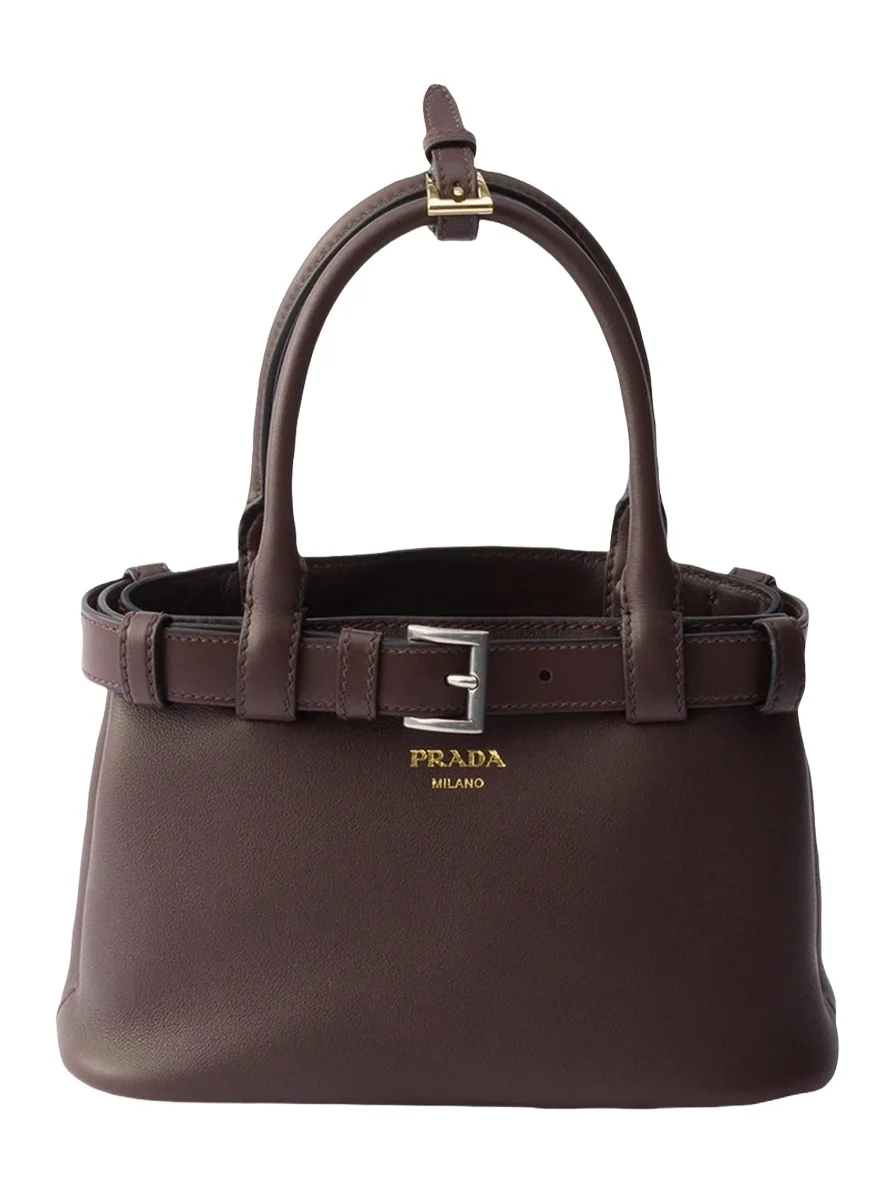 Buckle Small Leather Top-Handle Bag Buckle Small Leather Top-Handle Bag