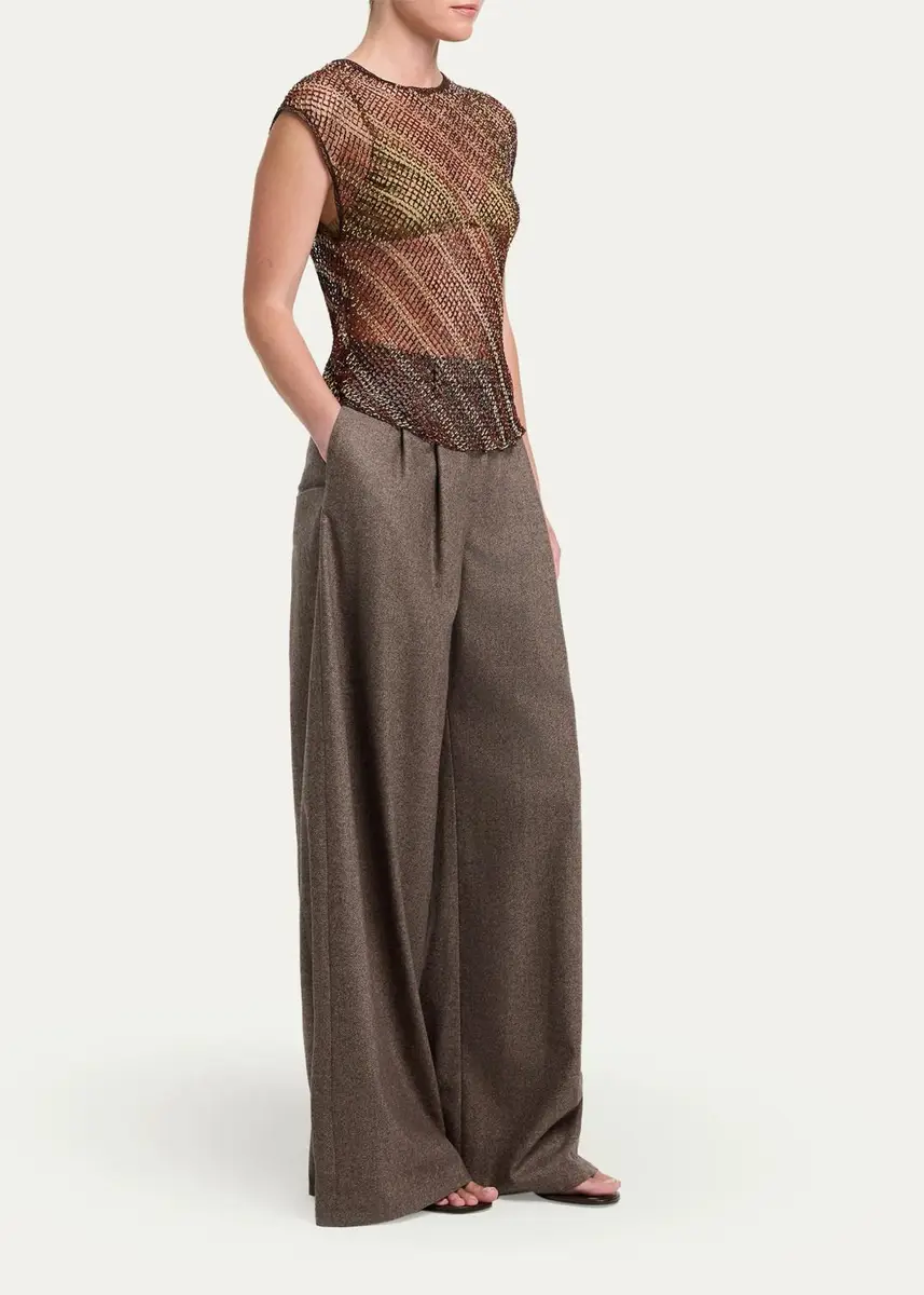 TWP Avery Wool-Blend Trousers | Thumbnail 2