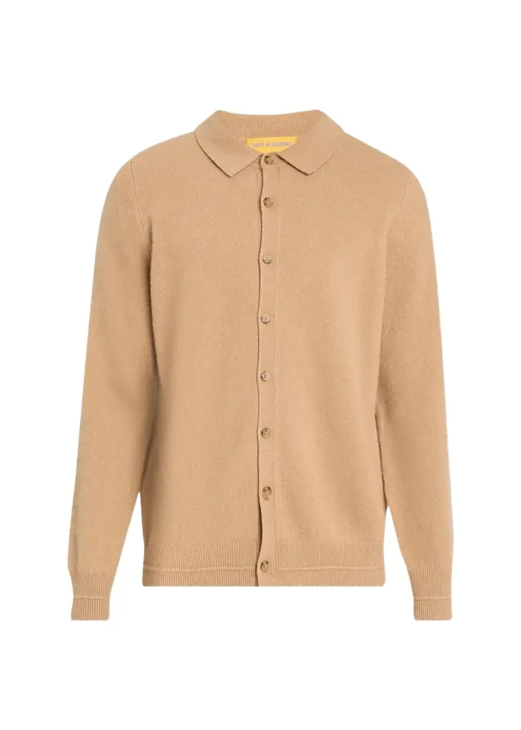 Guest In Residence Men's Solid Cashmere & Wool Shirt