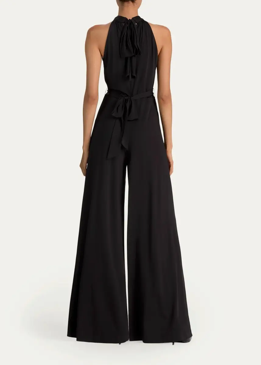 Alice + Olivia Thelma Wide-Leg Jumpsuit | Thumbnail 3 Alice + Olivia Thelma Wide-Leg Jumpsuit | Thumbnail 3