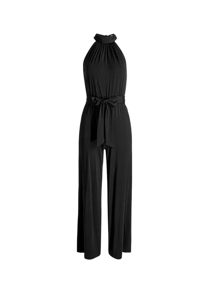 Alice + Olivia Thelma Wide-Leg Jumpsuit