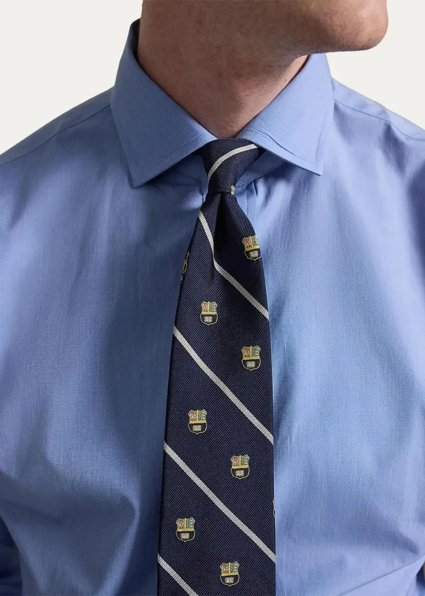 Polo Ralph Lauren Men's Custom Fit Poplin Shirt | Thumbnail 5