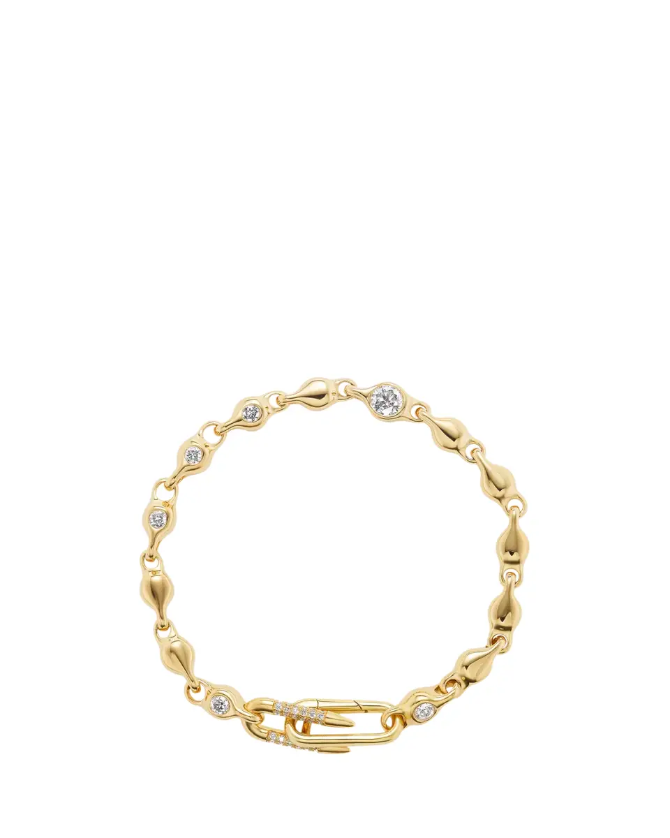 Uniform Object 18K Yellow Gold Diamond Supernova Bracelet | Thumbnail 2