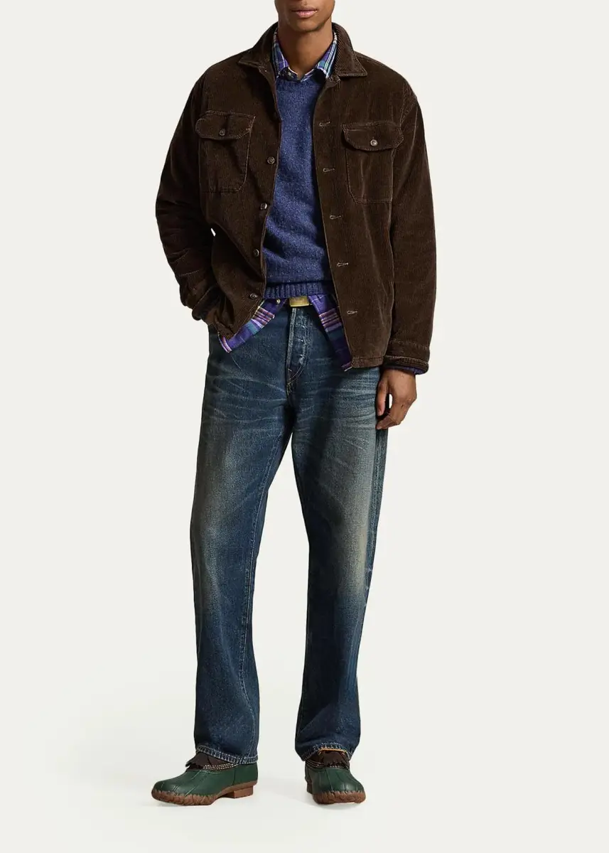 Polo Ralph Lauren Men's Classic Fit Corduroy Utility Shirt | Thumbnail 2