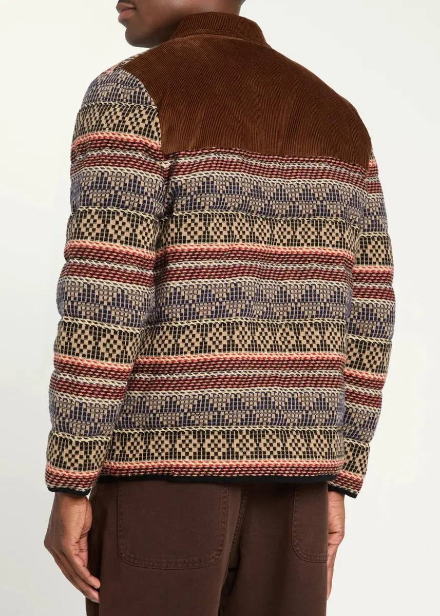 Guest In Residence Men's Fair Isle-Inspired Wool-Cashmere Jacket | Thumbnail 3