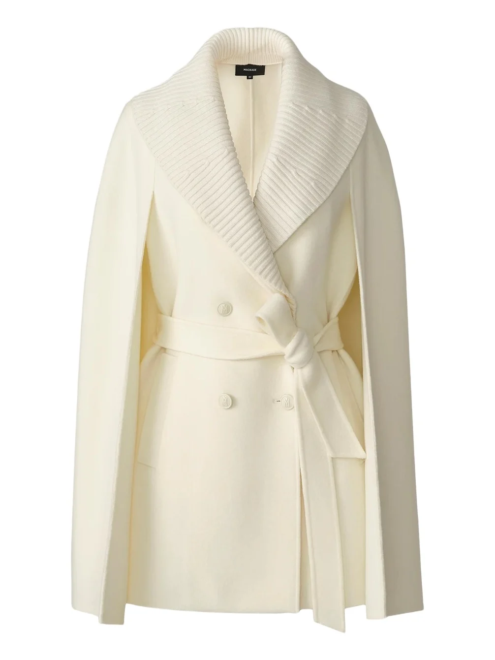 Susie-Z Double-Breasted Wool Cape Susie-Z Double-Breasted Wool Cape
