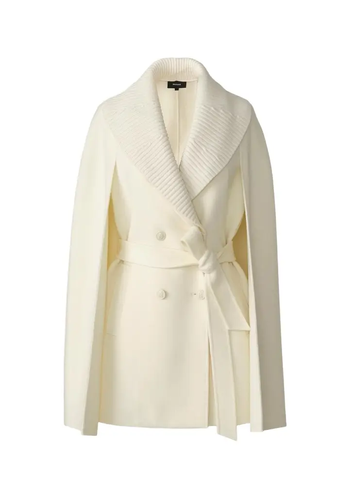 Mackage Susie-Z Double-Breasted Wool Cape