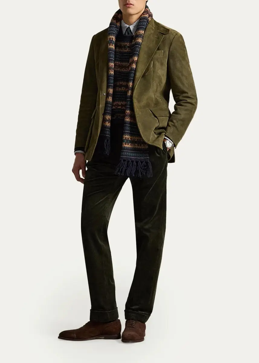 Polo Ralph Lauren Men's The Rl67 Suede Jacket | Thumbnail 2