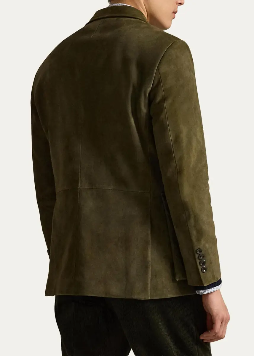 Polo Ralph Lauren Men's The Rl67 Suede Jacket | Thumbnail 3