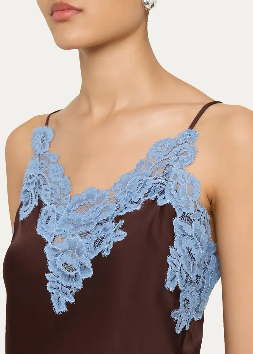A.L.C. Hana Lace-Trim Satin Top | Thumbnail 5