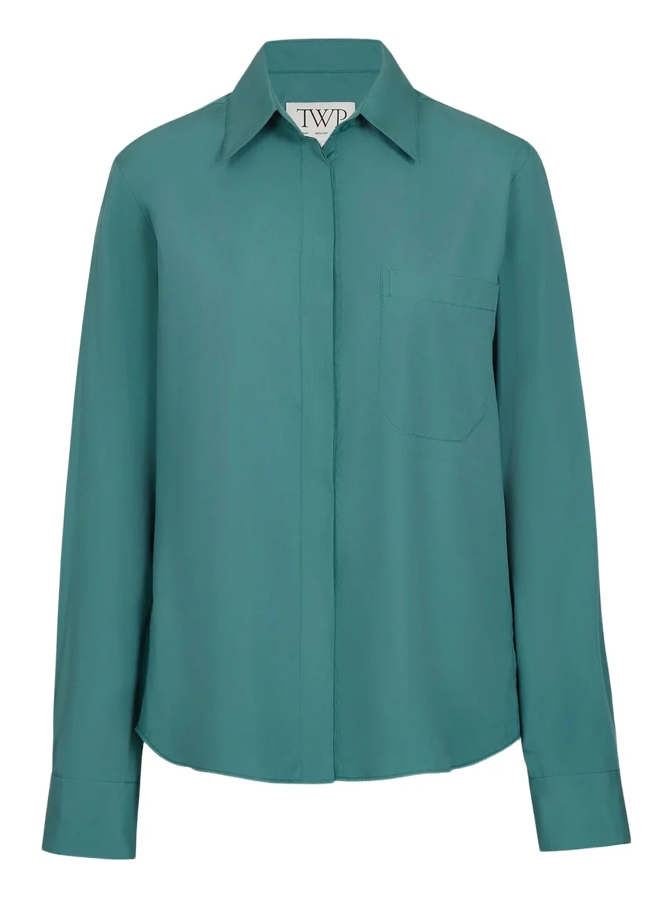 TWP Cowboy Shirt in Super Compact Poplin