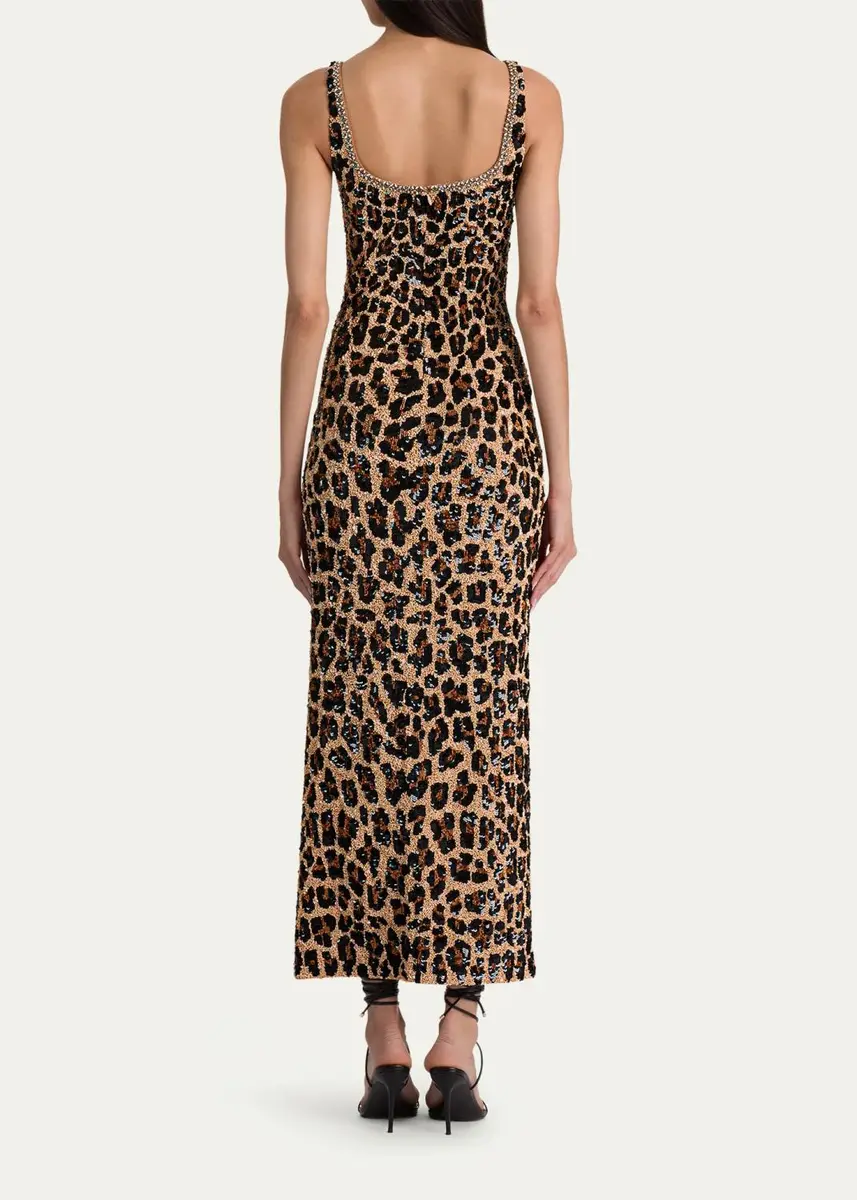 Alice + Olivia Eve Embellished Sweetheart Midi Gown | Thumbnail 3 Alice + Olivia Eve Embellished Sweetheart Midi Gown | Thumbnail 3