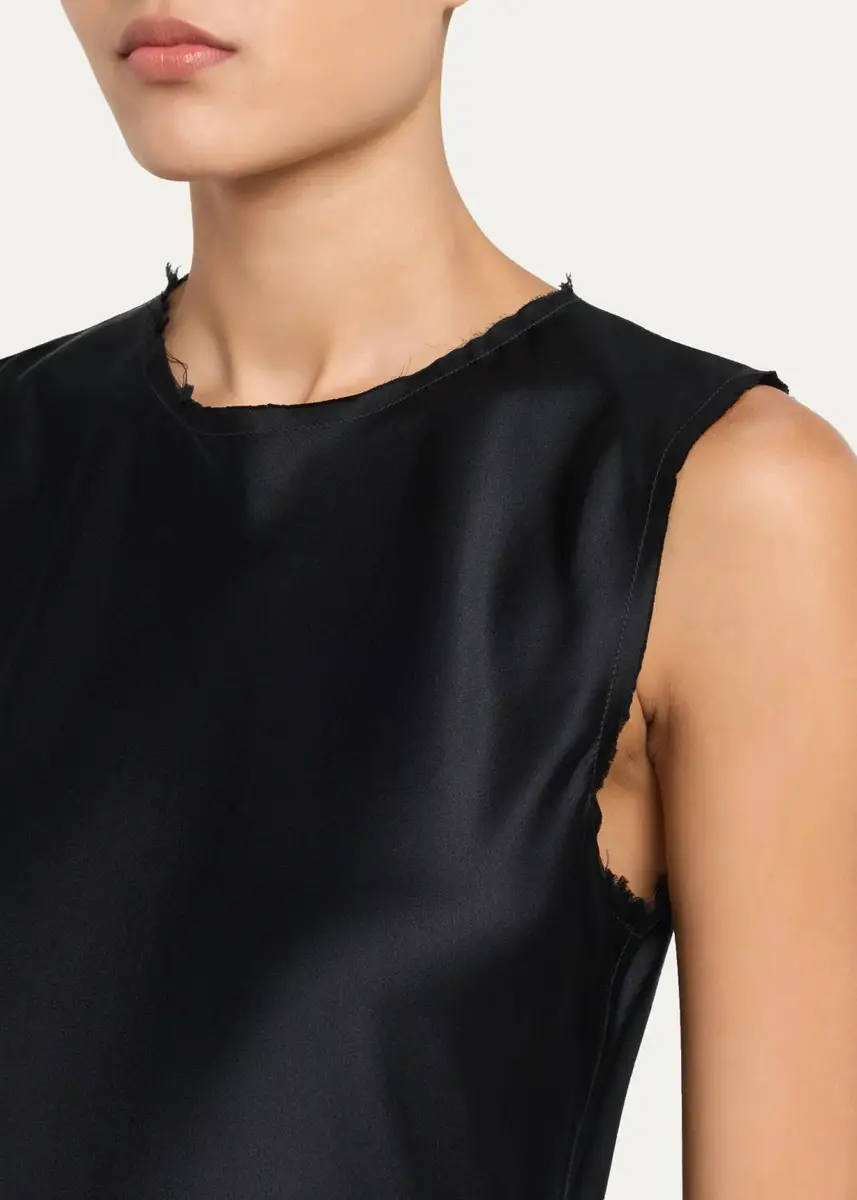 ALL THREE Carine Silk Sleeveless Top | Thumbnail 5 ALL THREE Carine Silk Sleeveless Top | Thumbnail 5