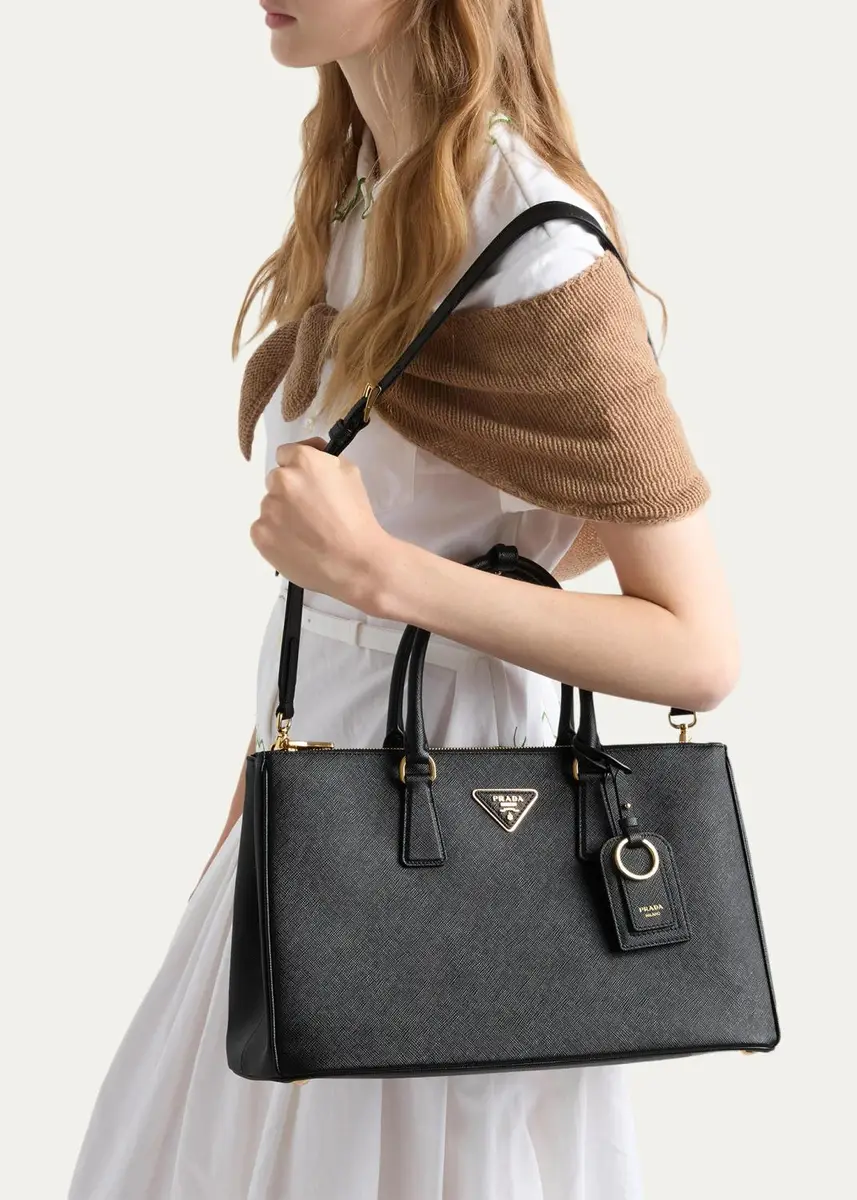 Prada Galleria Large Saffiano Leather Top-Handle Bag | Thumbnail 2 Prada Galleria Large Saffiano Leather Top-Handle Bag | Thumbnail 2