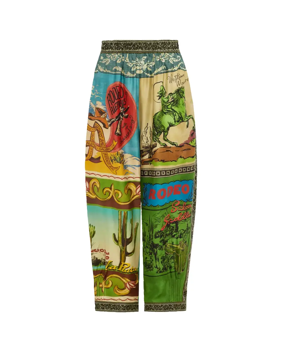 ALÉMAIS Ace Tapered Silk Pants | Thumbnail 2