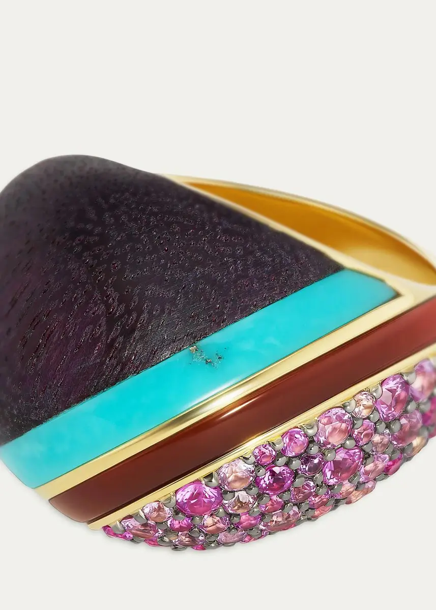 Emily P. Wheeler 18K Yellow Gold & Multi-Stone Ring | Thumbnail 2 Emily P. Wheeler 18K Yellow Gold & Multi-Stone Ring | Thumbnail 2