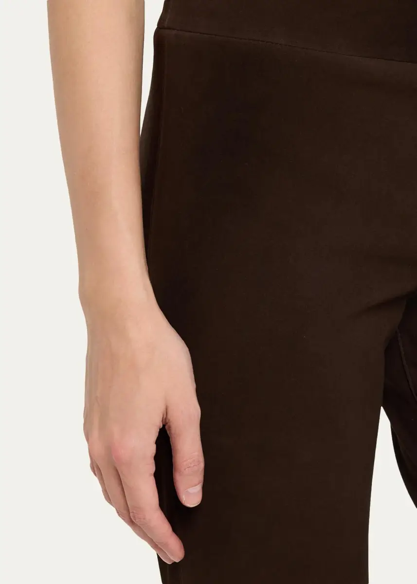 Kobi Halperin Madi Straight-Leg Suede Pants | Thumbnail 5 Kobi Halperin Madi Straight-Leg Suede Pants | Thumbnail 5